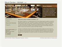 Tablet Screenshot of bgvllp.com